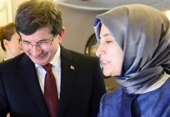 Sare Davutoğlu, şehit eşinin doğumuna katıldı