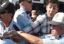Kaza sonrası ortalık fena karıştı
