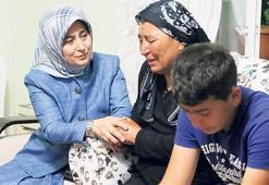 Sare Hanım’dan şehit ailesine ziyaret