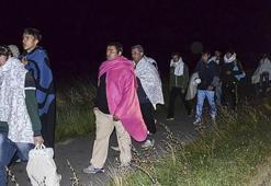 Sığınmacılar Danimarka'ya giriş yaptı