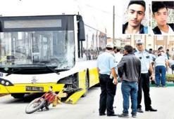 Mustafa ile İbrahim’i belediye otobüsü ezdi