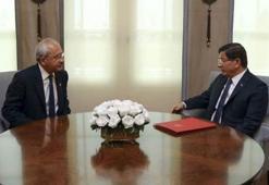 Kılıçdaroğlu, Davutoğlu ile görüştü