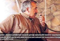 Karayılan konuştu: ‘Eylemsizlik kararı uygulanacak’
