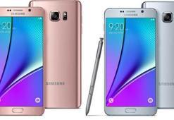 Galaxy Note 5'in yeni renk seçenekleri!