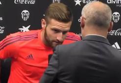 Müslüman futbolcudan tepki
