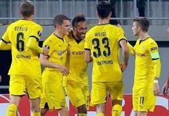 Azerbaycan'da Aubameyang şov