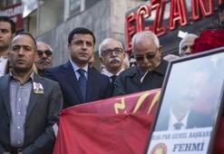 Demirtaş o ismin cenazesine katıldı