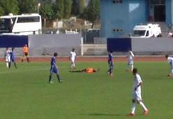 Hakem, maçta kalp krizi geçirdi