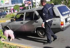 Hayvansever kadının kedi kurtarma operasyonu