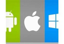 Android ve iOS yükselişte, Windows Phone düşüşte