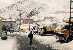 Tunceli'de 29 köy yolu kapandı