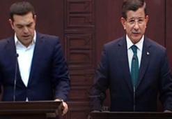 Çipras yarın Davutoğlu ile bir araya gelecek