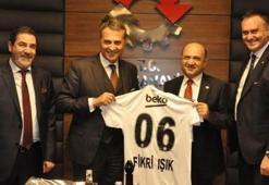 Fikret Orman Bakan Işık'ı ziyaret etti