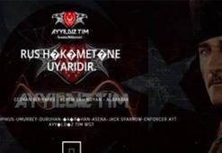 Ayyıldız Tim Rus sitelerini hackledi