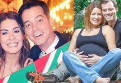 Bebeğiyle yılbaşı pozu verdi