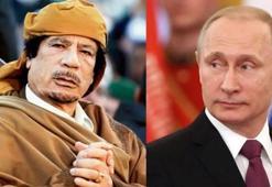 Kaddafi Putin'in kızını istemiş