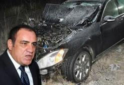 İbrahim Kızıl trafik kazası geçirdi!