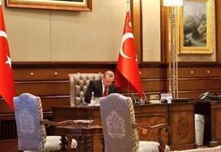 Cumhurbaşkanı Erdoğan akşam mesaisinde