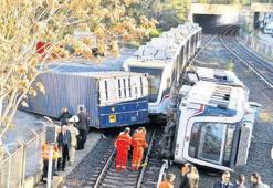 Metro kazası: 10 yaralı