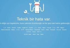 Twitter’a internet sitesinden giriş yapılamadı