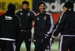 Boyko ve Delgado Beşiktaş antrenmanında