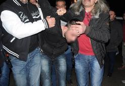 Biri çatıda, diğeri havalandırma boşluğunda yakalandı