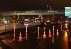 İstanbul'da eski üstgeçit kaldırıldı