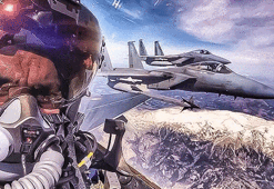 ‘Türk pilotun Suudi pilotlarla selfie'si'