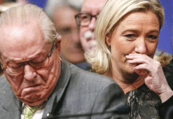Le Pen'den kızı Marine'e "yeni parti" tehdidi