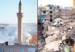 Minareden sonra kubbesi de çöktü!