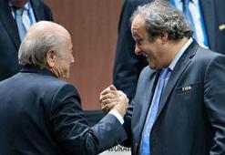 Blatter ve Platini'ye ceza indirimi