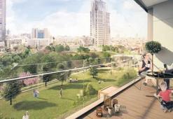 Şehir merkezine ‘kraliçe’ ile geldi
