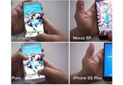 Galaxy S7 edge-iPhone 6s Plus hız testinde
