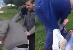 MHP ilçe başkanı, uyuşturucu satıcısını tekme tokat dövdü