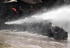 Antalya'da izinsiz nevruza TOMA'lı müdahale