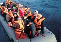 AB’yle göçmen konusu görüşülürken Ege’de mülteci yoğunluğu yaşandı