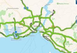 İstanbul’da şaşırtan trafik yoğunluğu