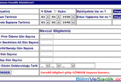 Erken emeklilikle ne zaman emekli olurum?