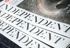 The Independent son kez basıldı