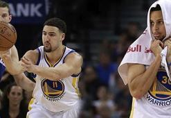 Klay Thompson bir 40 daha!