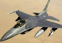 ABD Hava Kuvvetlerine ait F-16 savaş uçağı düştü