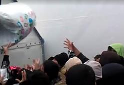 Tepki çeken yardım dağıtımı