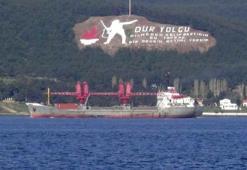 Rus askeri kargo gemisi Akdeniz yolunda