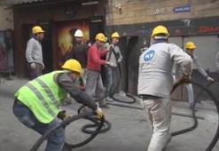 Emek Sineması'nda yangın paniği
