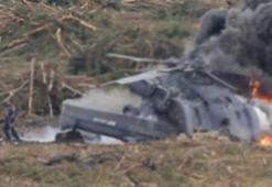 Suriye'de Rus helikopteri düştü