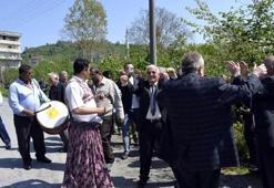 Zonguldak’ta davullu zurnalı fındık protestosu