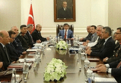 Çankaya Köşkü'nde güvenlik toplantısı sona erdi