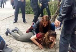 Eskişehir'de öğrenciler arasında arbede