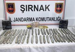 Şırnak’ta 49 dinamit lokumu ele geçirildi