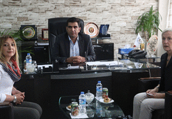Cizre'ye ABD'li misafir